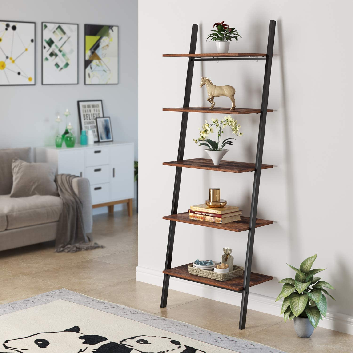 Top 10 Best Ladder Shelves & Bookcases for Home & Office