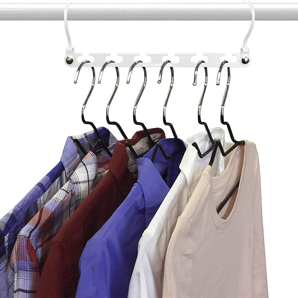 Top 10 Best Space Saving Clothes Hangers Closet Space Saver Reviews   Space Saving Clothes Hangers 7 